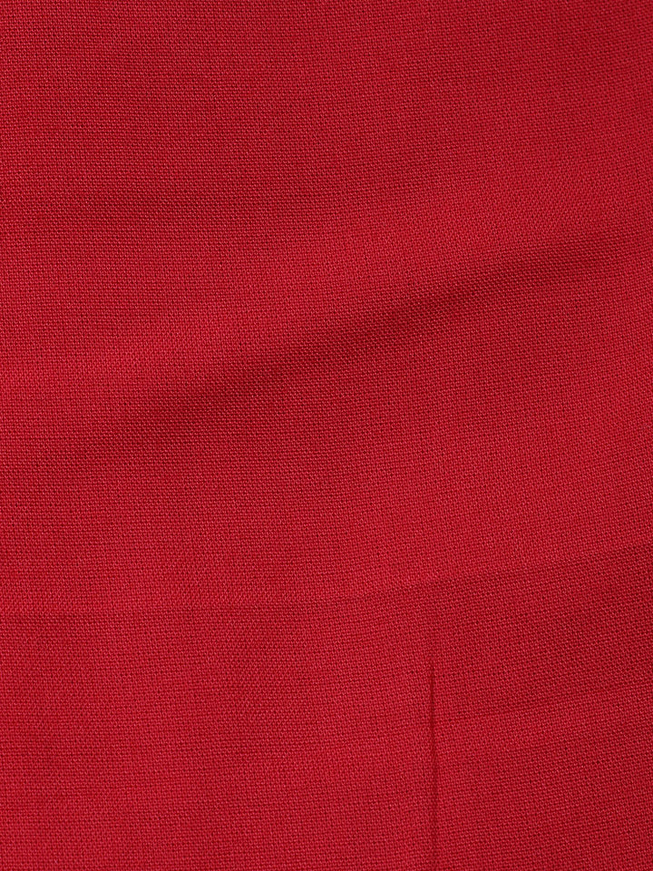 Embroidered Cotton Blend Unstitched Suit With Pant &amp; Dupatta