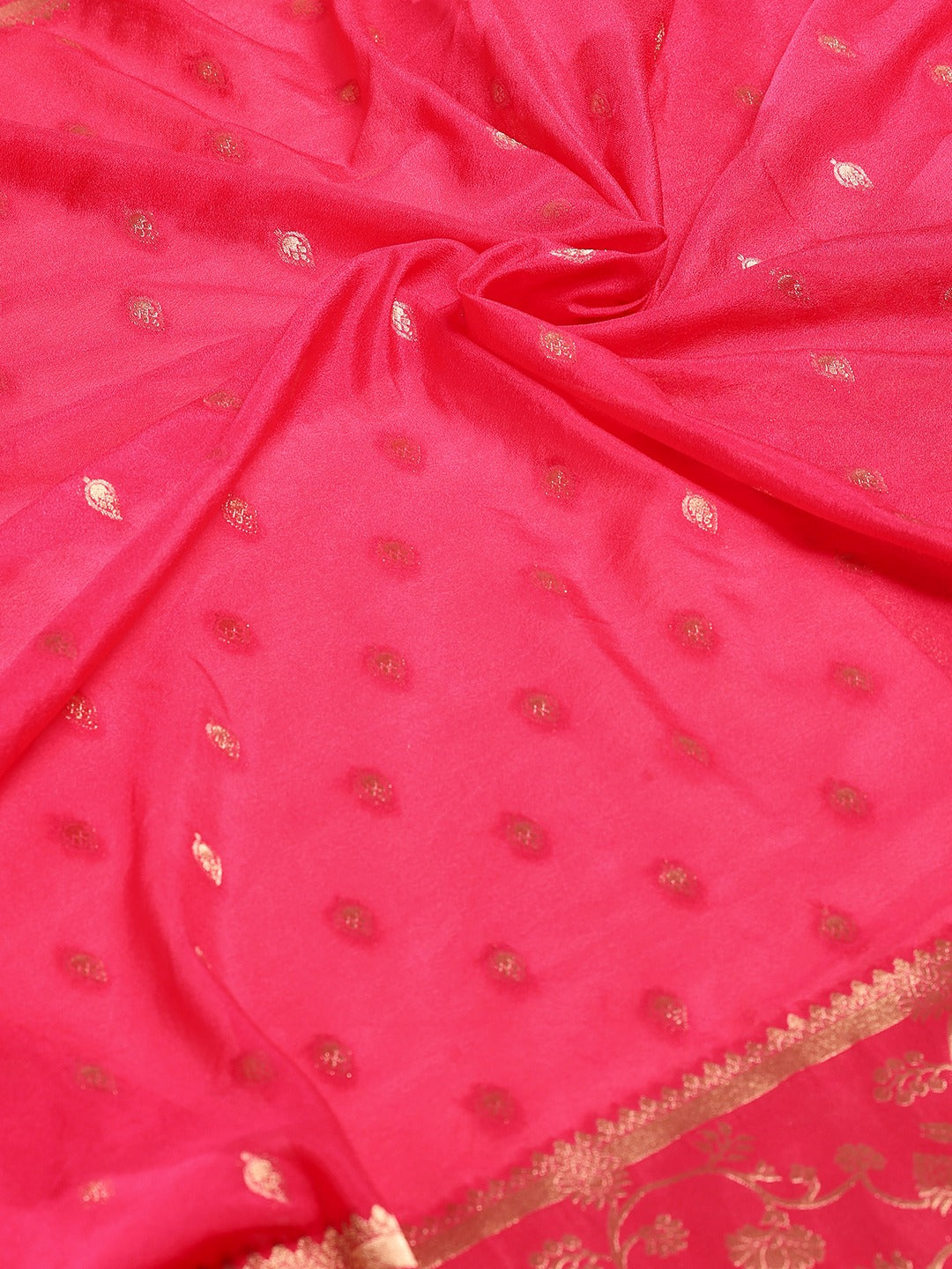 Plain Chiffon Saree