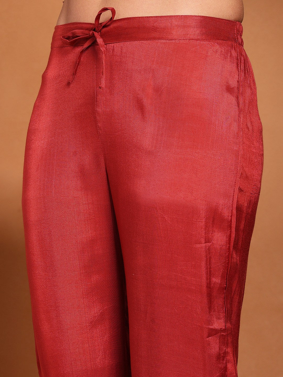 Floral Print Muslin Kurta With Pant &amp; Dupatta