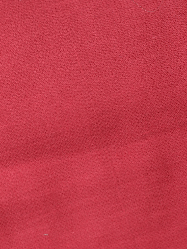 Printed Cotton Blend Unstitched Suit With Pant &amp; Dupatta
