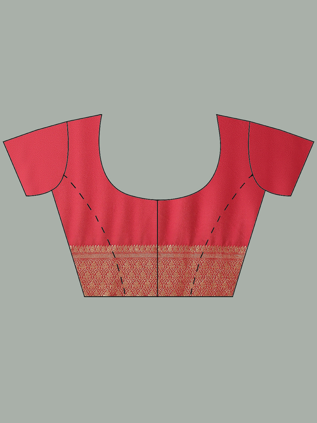 Plain Georgette Saree