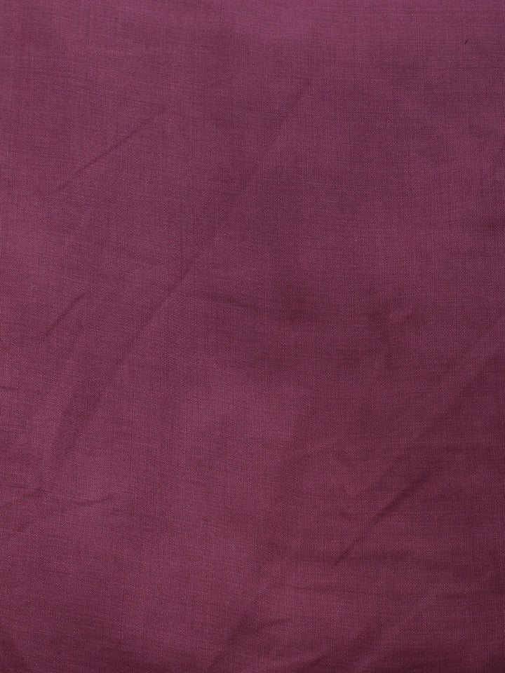Embroidered Art Silk Unstitched Suit Piece With Dupatta