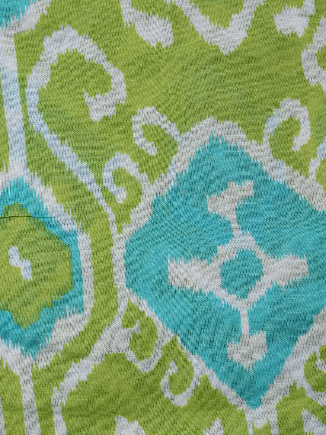 Printed Cotton Blend Unstitched Suit With Dupatta