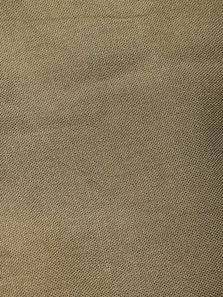 Printed Linen Blend Unstitched Suit With Pant &amp; Dupatta
