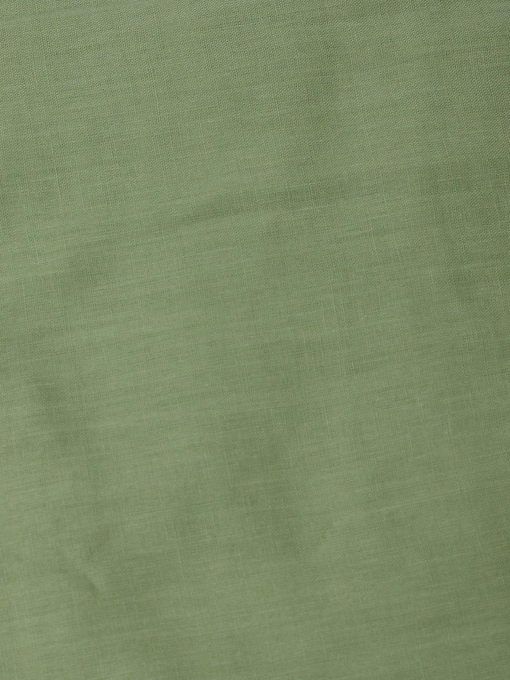 Embroidered Cotton Unstitched Suit With Pant &amp; Dupatta