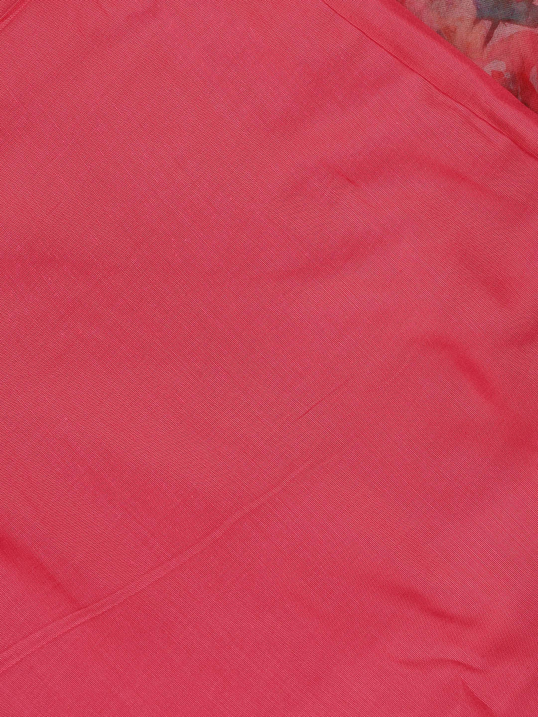 Neck Embroidered Organza Unstitched Suit With Dupatta