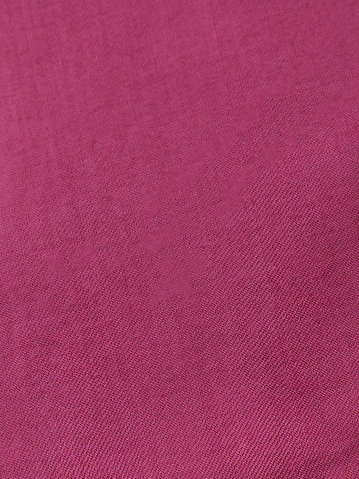 Embroidered Cotton Blend Unstitched Suit With Pant &amp; Dupatta