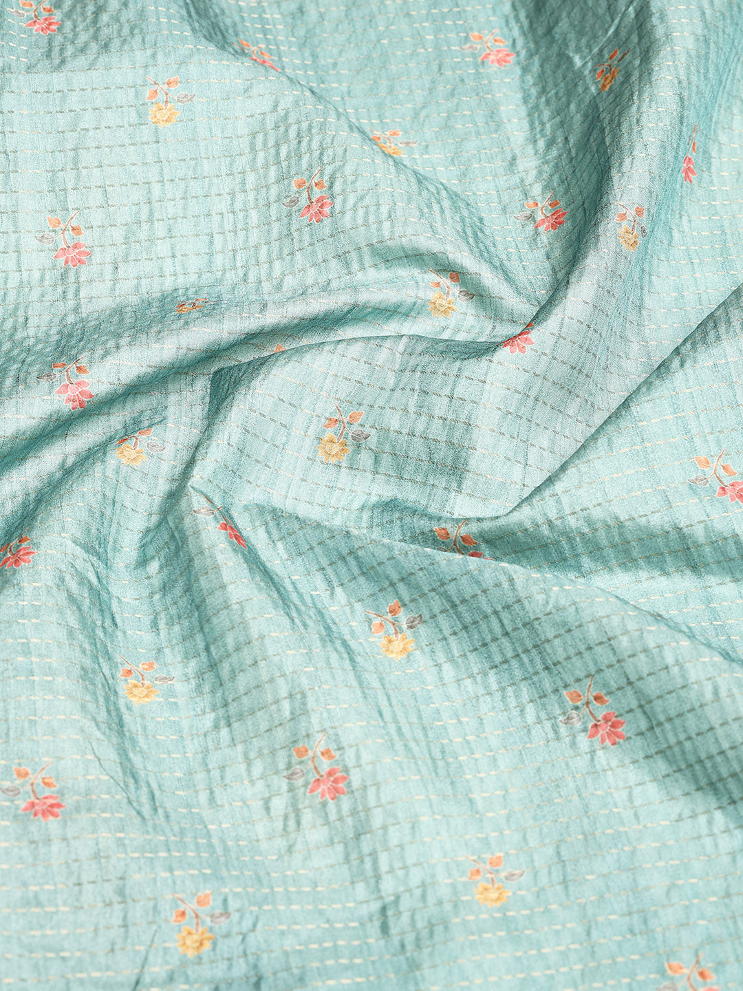 Printed Tussar Saree