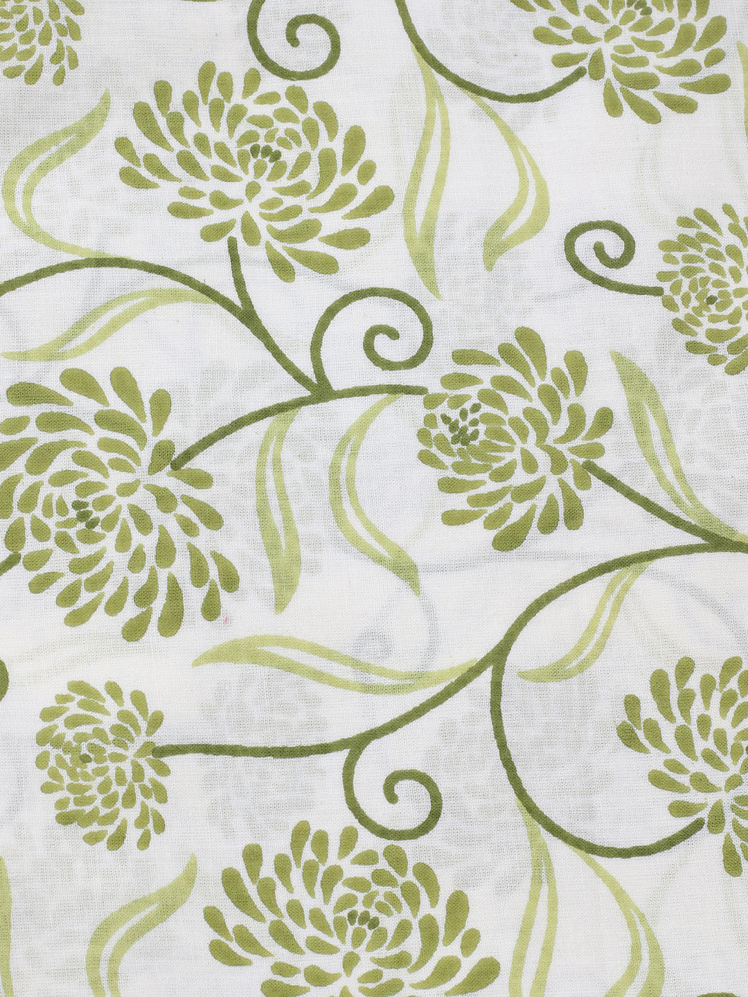 Printed Cotton Blend Unstitched Suit With Dupatta