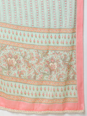 Printed Cotton Unstitched Suit Piece With Dupatta