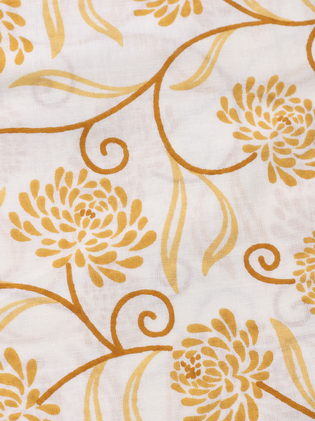 Printed Cotton Blend Unstitched Suit With Dupatta