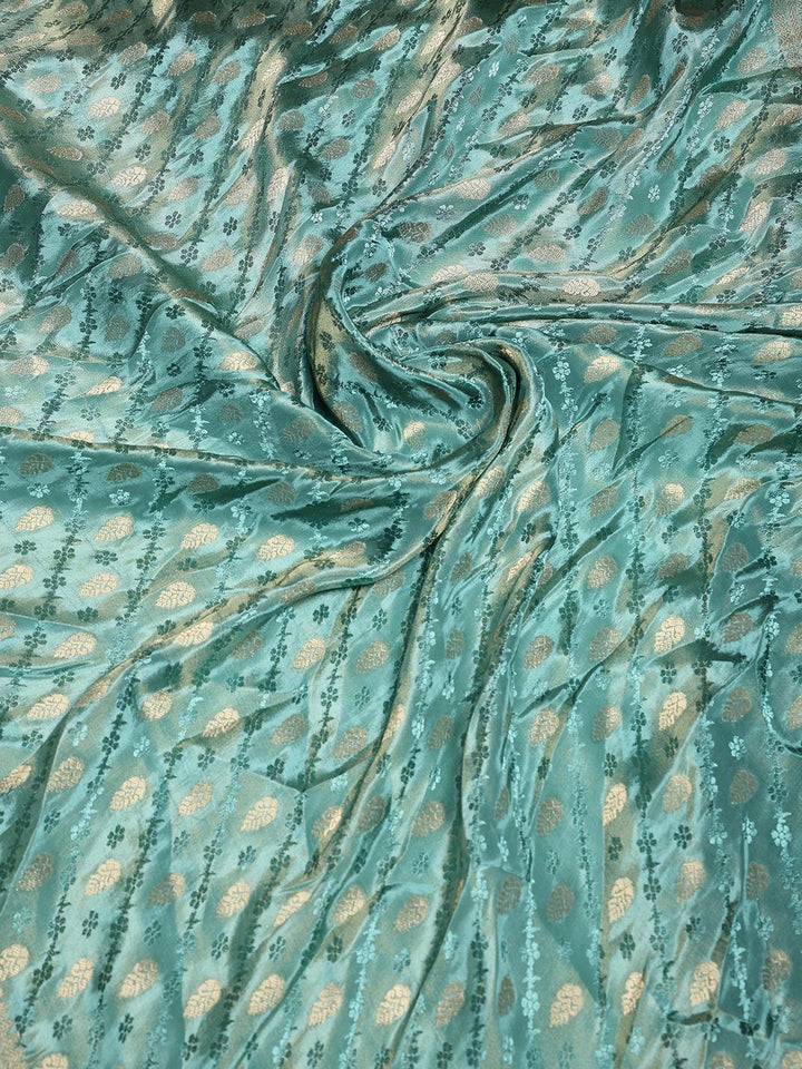 Woven Design Satin Saree