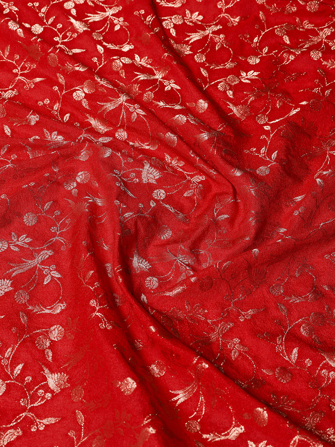 Zaari Jaal Crepe Saree