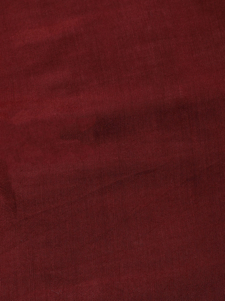 Printed Chanderi Unstitched Suit With Dupatta