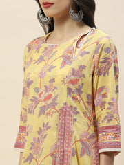 Printed Cotton Double Layer Kurta