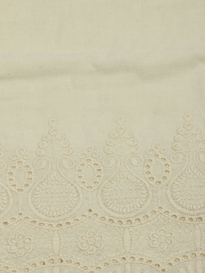 Printed Cotton Unstitched Suits Printed Suit With Pant &amp; Dupatta