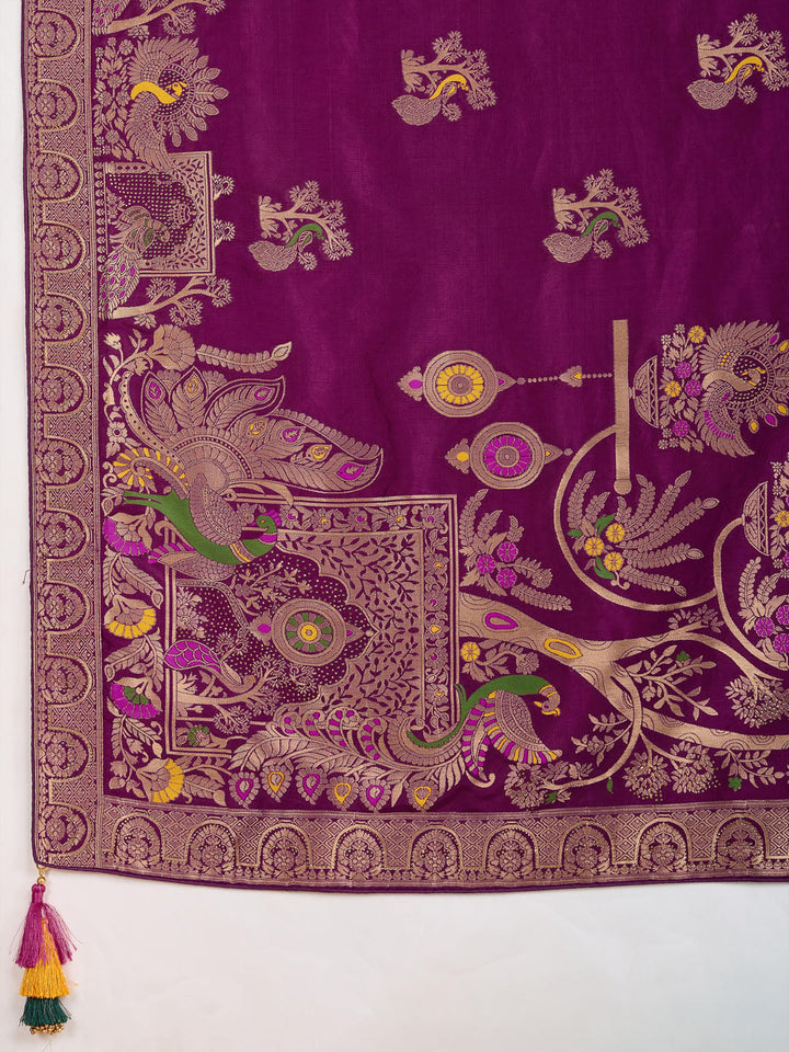 Woven Design Dola Silk Saree
