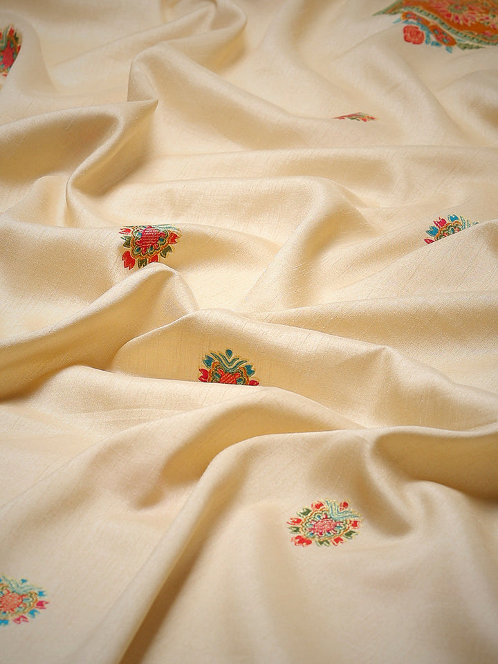 Digital Printed Art Silk Saree