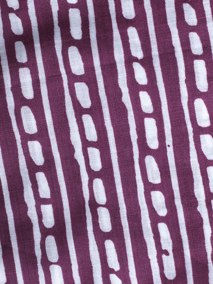 Printed Cotton Blend Unstitched Suit With Pant &amp; Dupatta