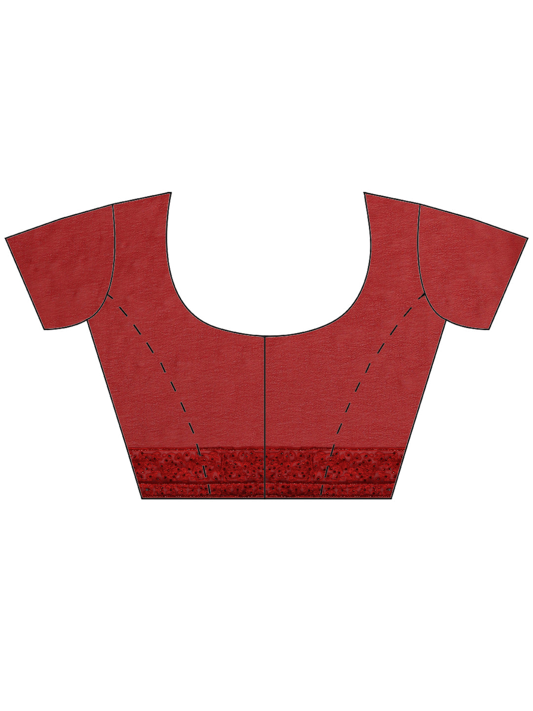 Embroidered Georgette Saree