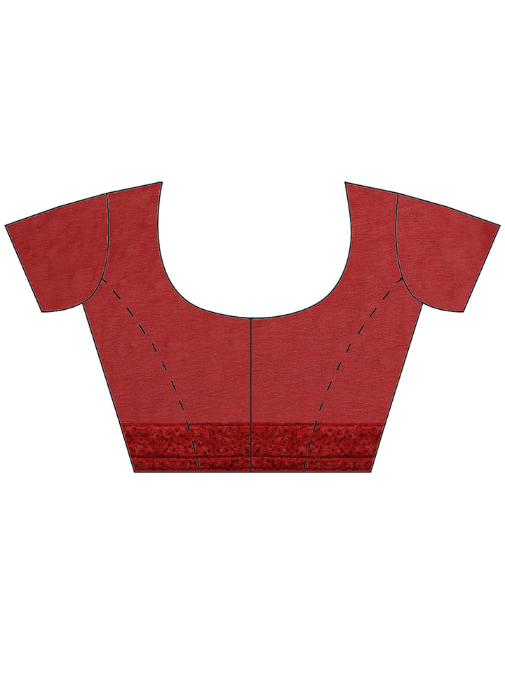 Embroidered Georgette Saree