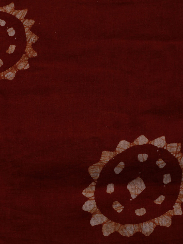 Printed Cotton Blend Unstitched Suit With Dupatta