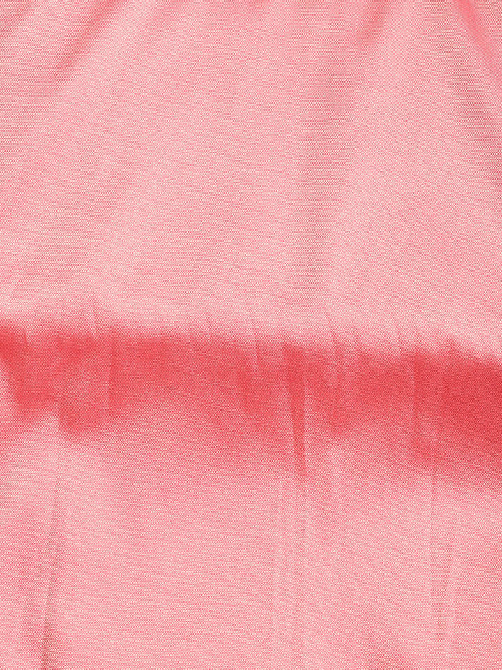 Woven Banarasi Chanderi Unstitched Suit With Dupatta