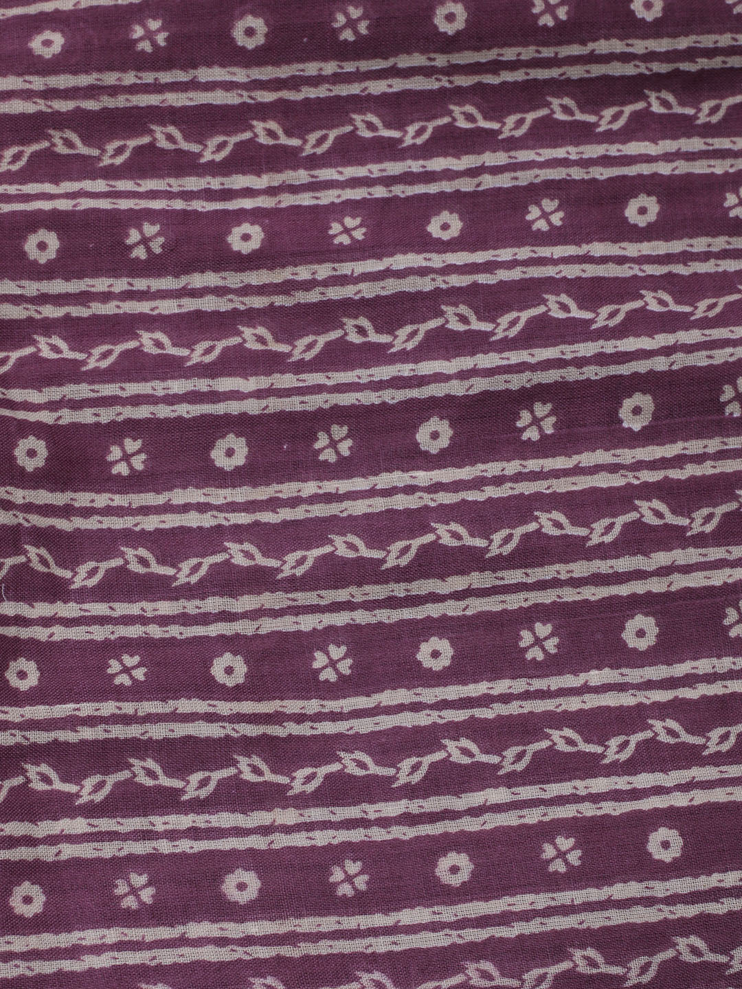 Printed Cotton Blend Unstitched Suit With Dupatta