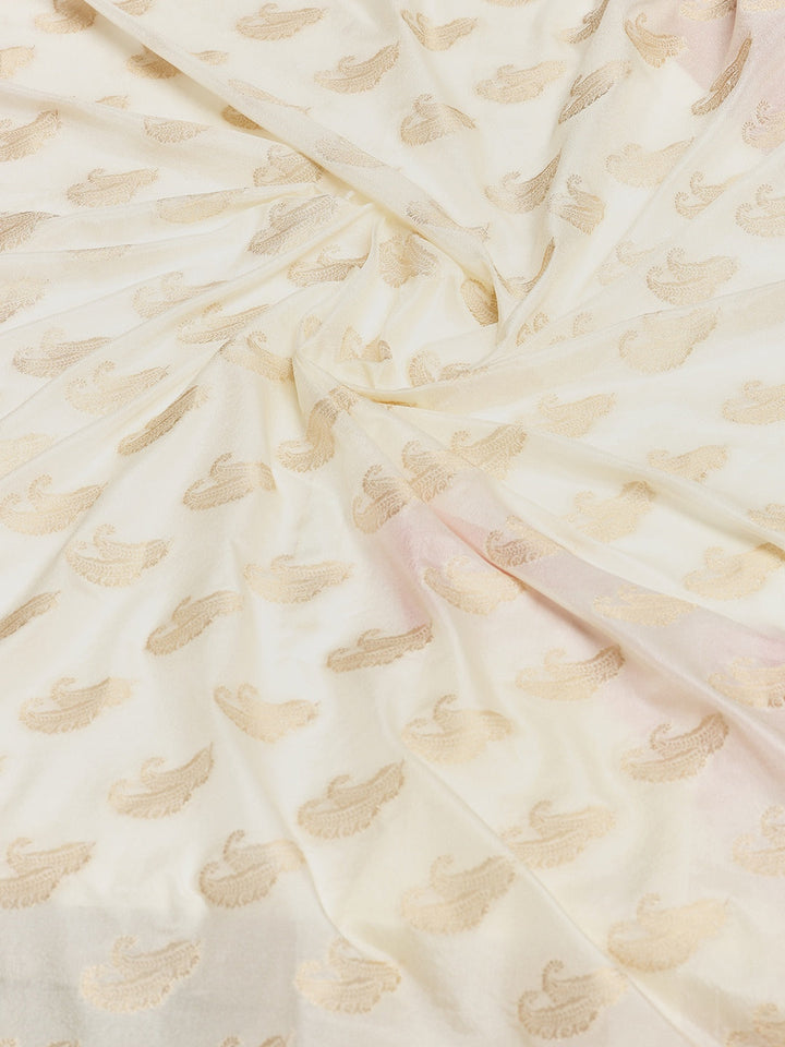 Plain Crepe Saree