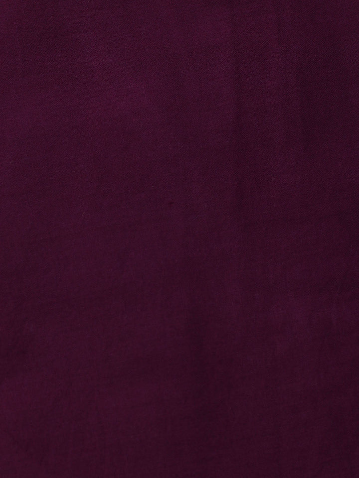 Embroidered Chanderi Unstitched Suit With Dupatta