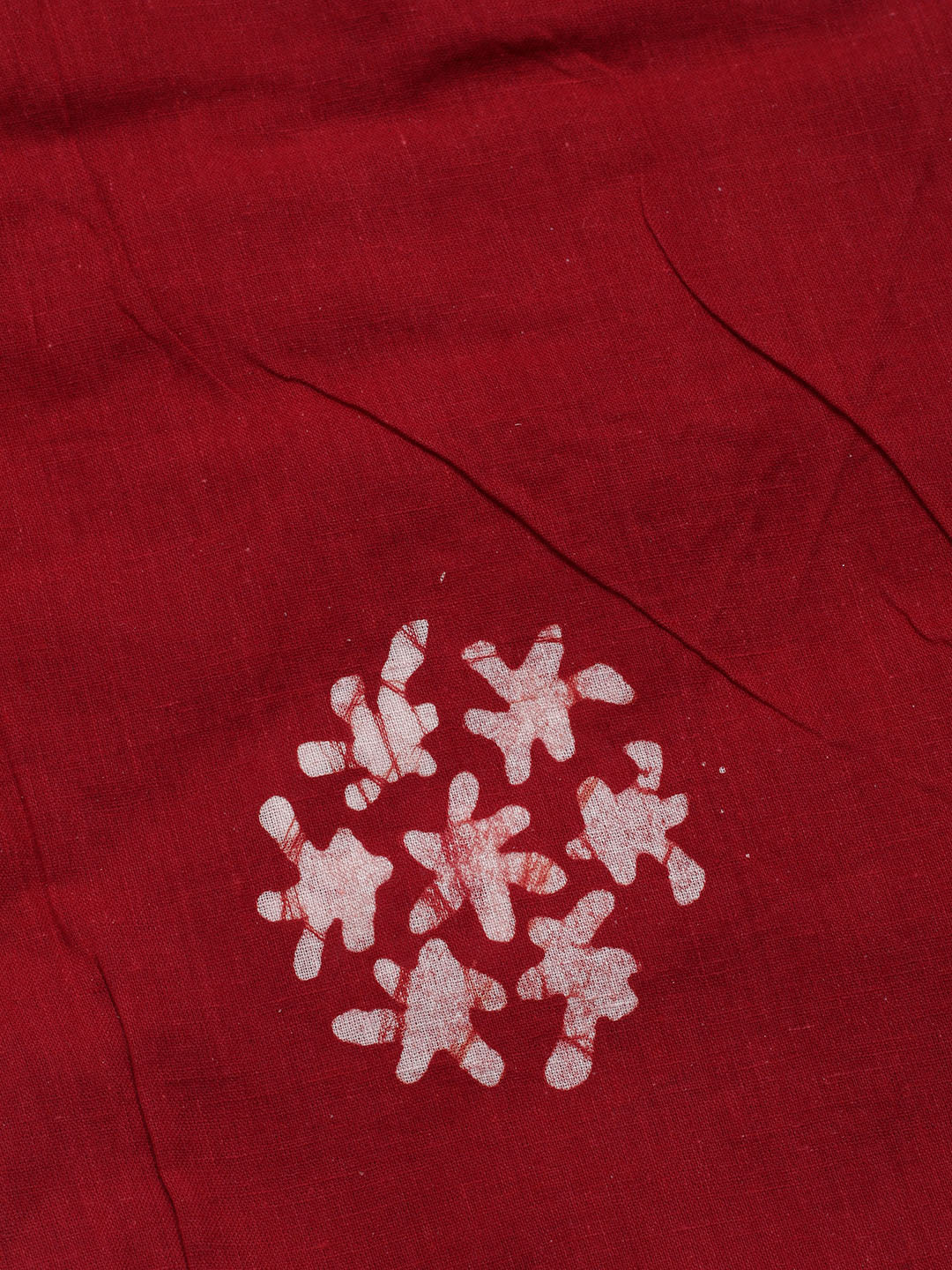 Printed Cotton Blend Unstitched Kurta With Pant &amp; Dupatta