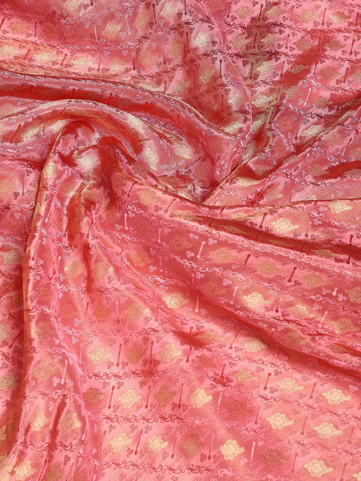 Woven Design Satin Saree