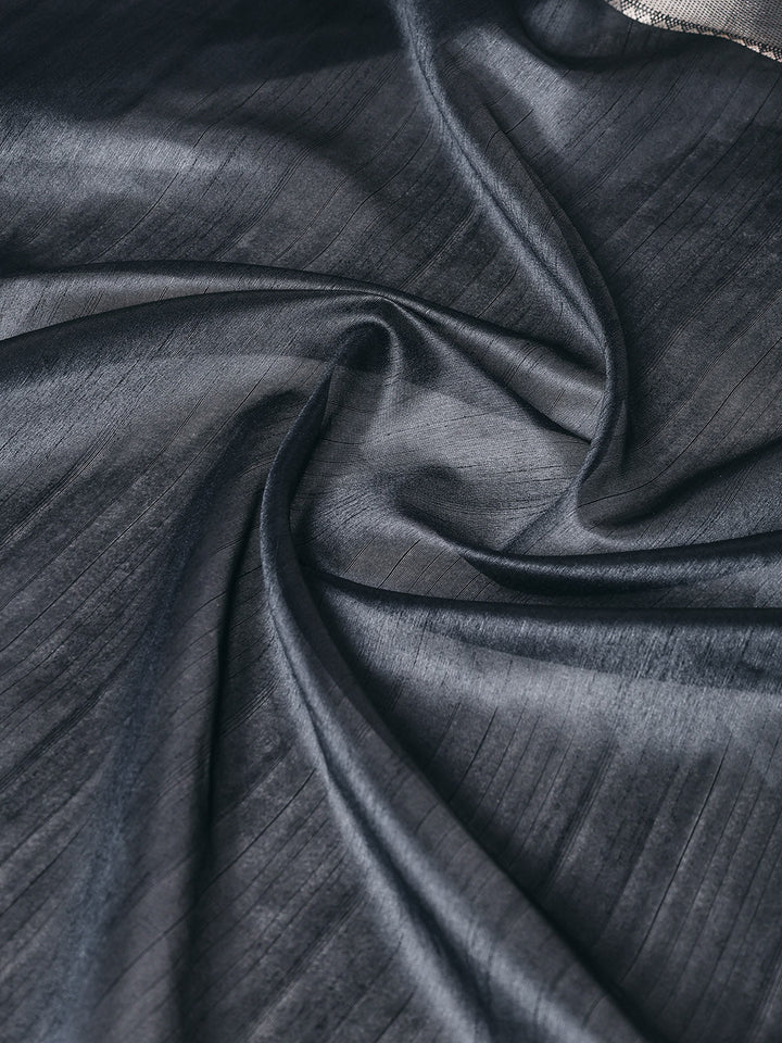 Plain Art slik Saree