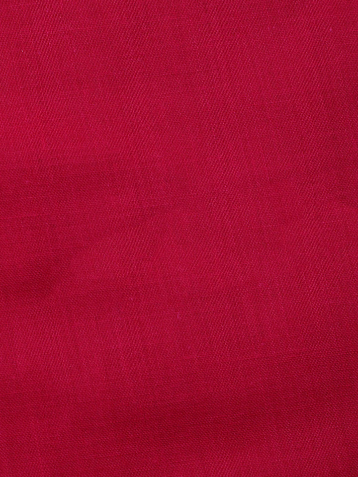 Embroidered Cotton Unstitched Suit With Pant &amp; Dupatta