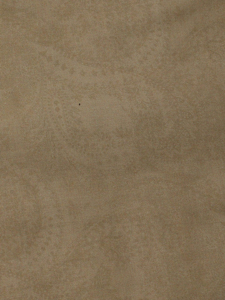 Printed Cotton Blend Unstitched Suit With Dupatta