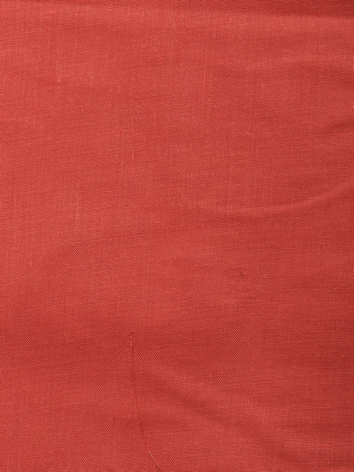 Printed Cotton Blend Unstitched Suit With Dupatta