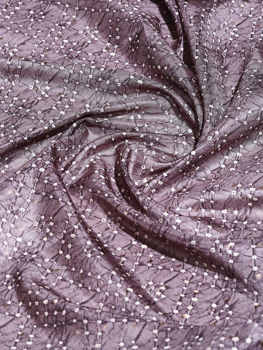 Printed Tussar Silk Saree