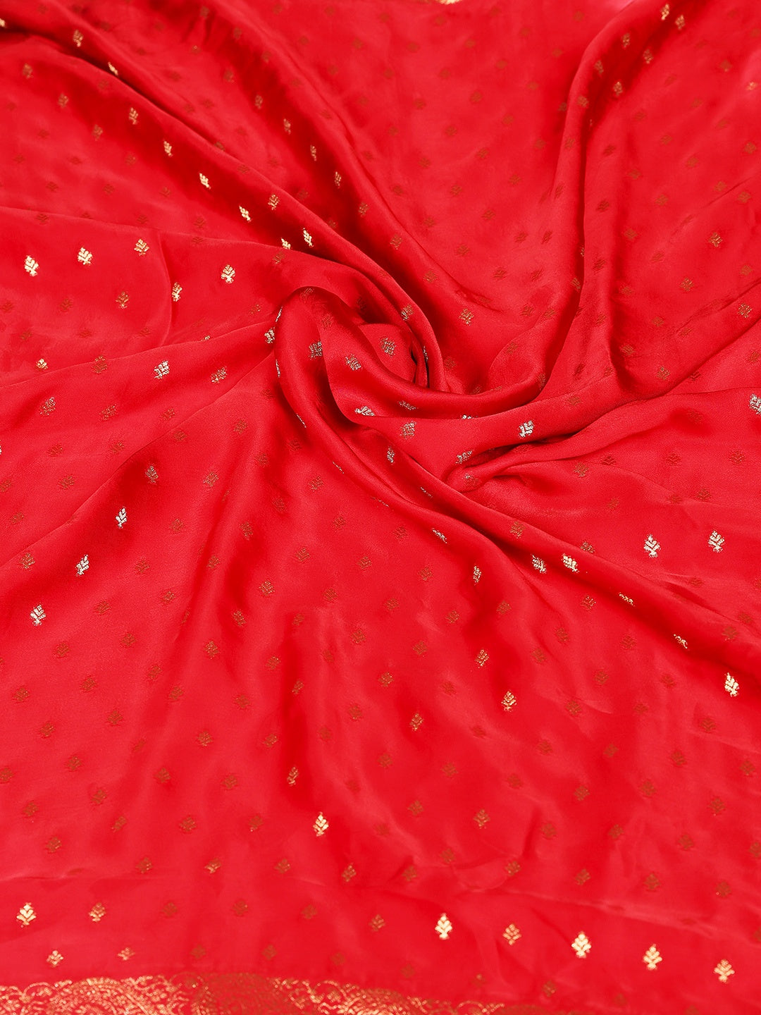 Woven Design Satin Saree