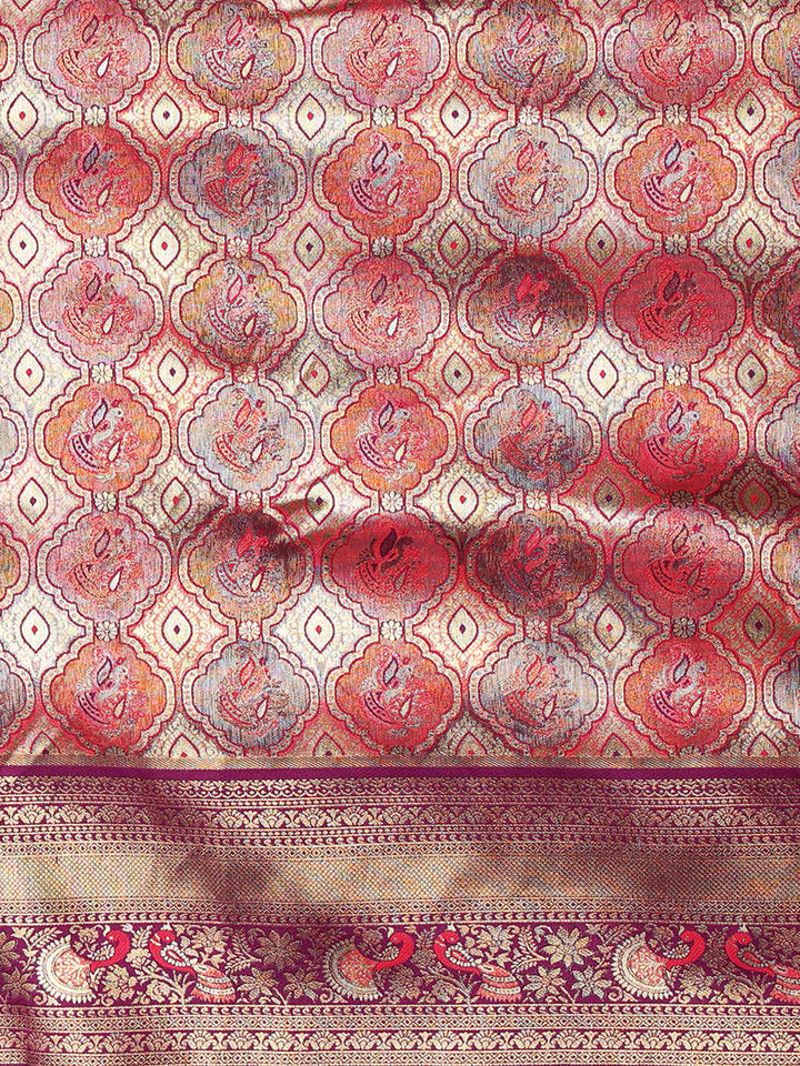 Woven Design Art Silk Saree