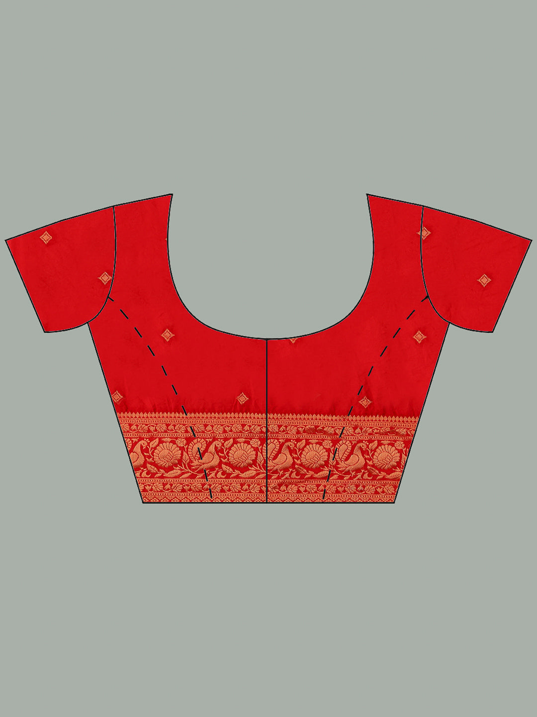 Zaari Jaal Crepe Saree