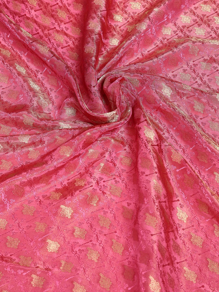 Woven Design Satin Saree