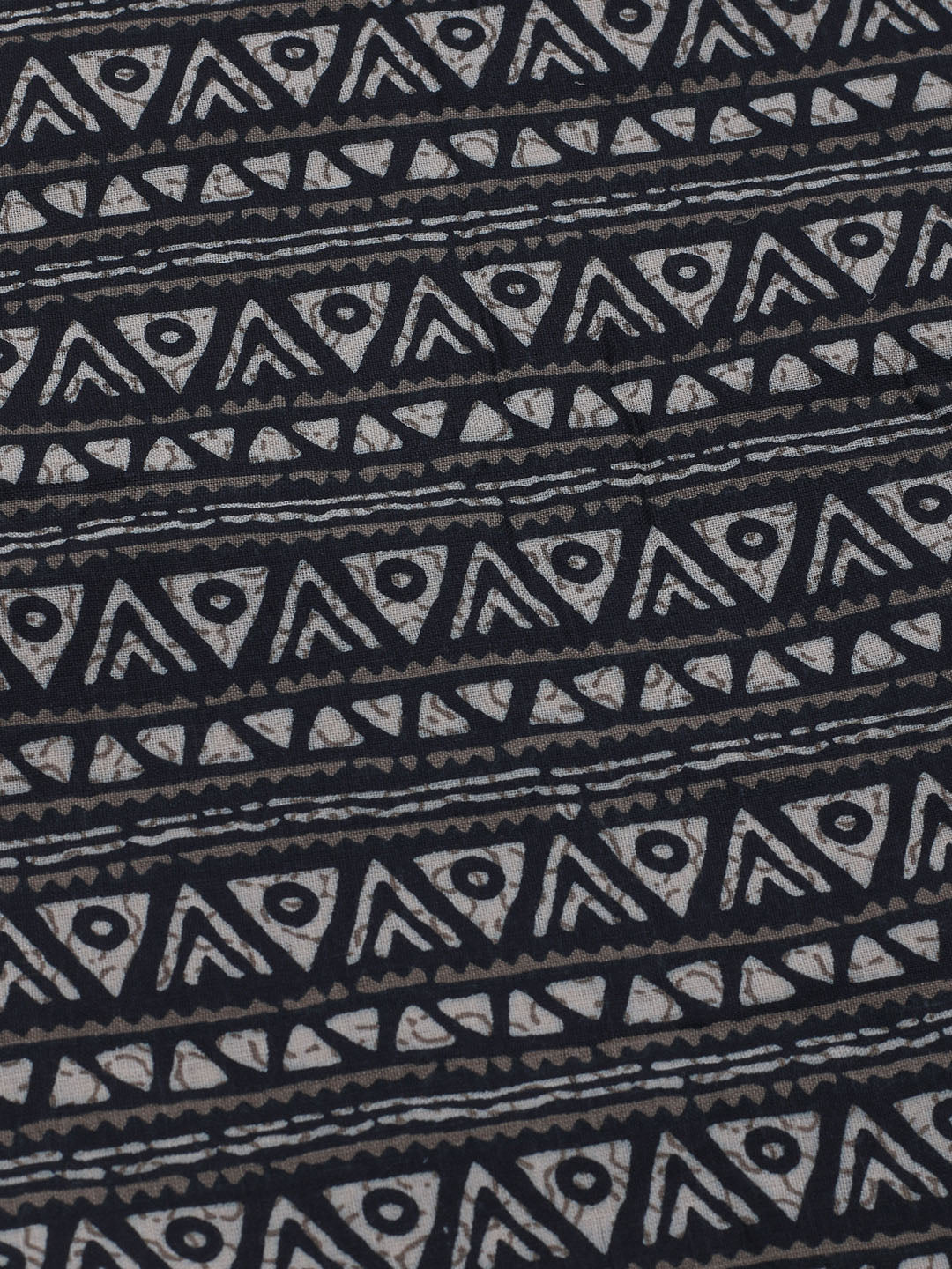 Patch Neck Cotton Blend Unstitched Suit With Dupatta