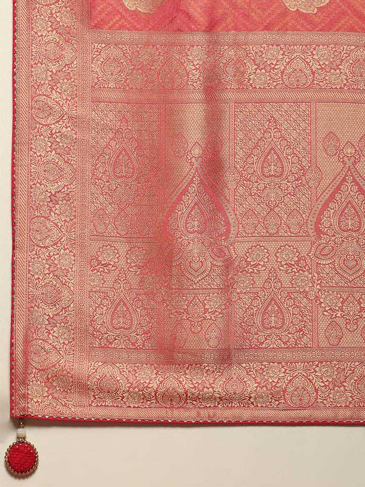Embroidered Banarasi Saree