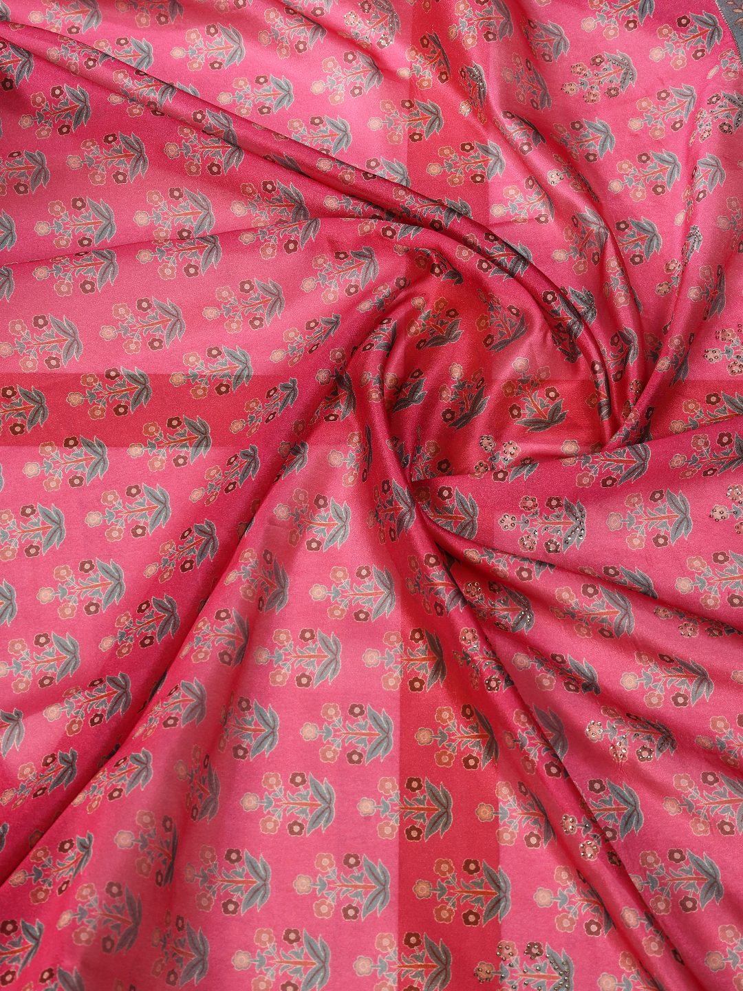 Printed Organza Saree
