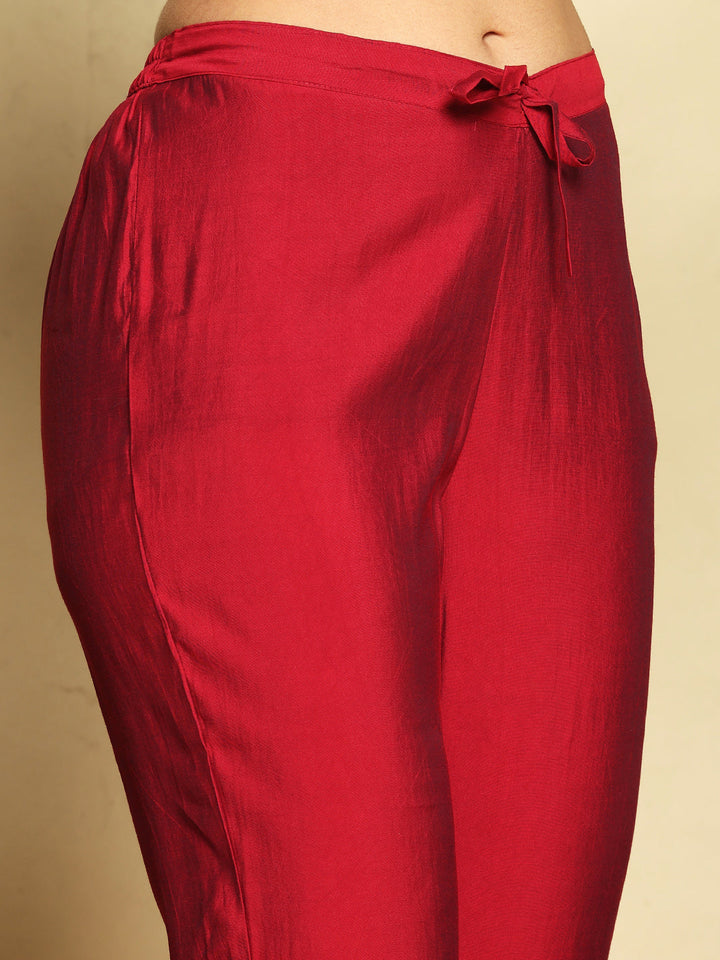 Printed Cotton Suit With Pant &amp; Dupatta