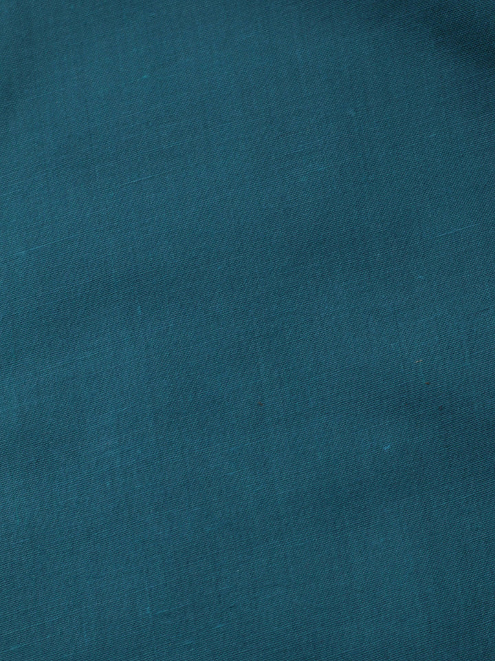 Printed Cotton Blend Unstitched Suit With Pant &amp; Dupatta