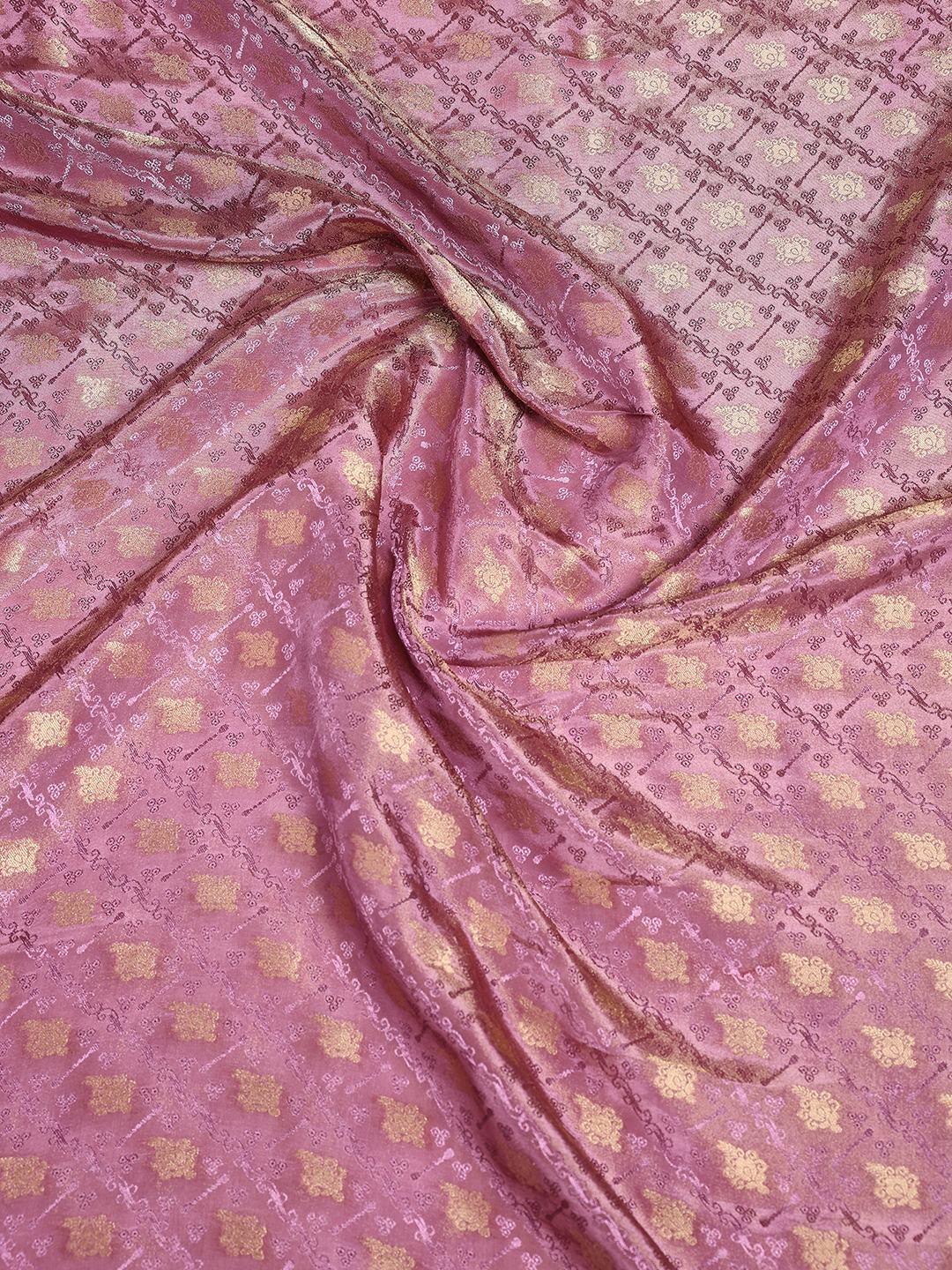 Woven Design Satin Saree