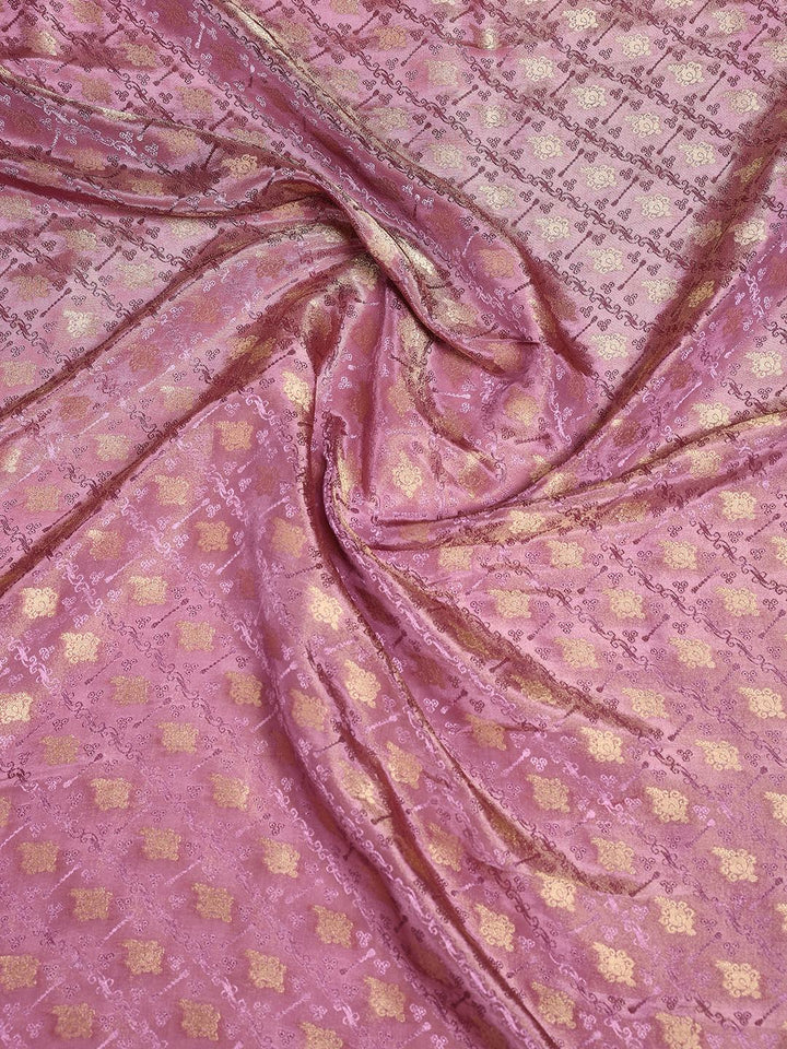 Woven Design Satin Saree