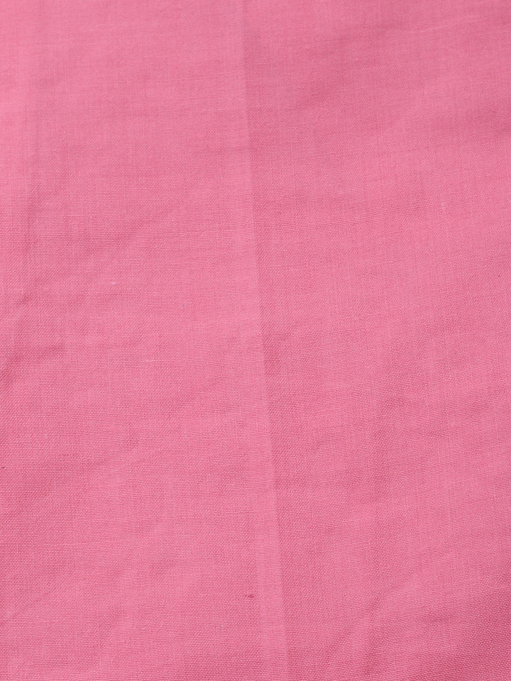 Printed Cotton Blend Unstitched Suit With Pant &amp; Dupatta