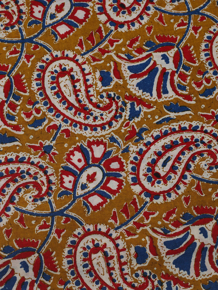 Embroidered Cotton Blend Unstitched Suit With Dupatta